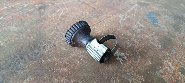 Vintage Santay Suicide Necker Knob Hot Rat Rod Steering Wheel Hotrod Patina