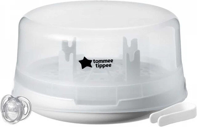 Tippee Stérilisateur Micro-Ondes Micro-Steam pour Jusqu'à 6 Biberons, sans...