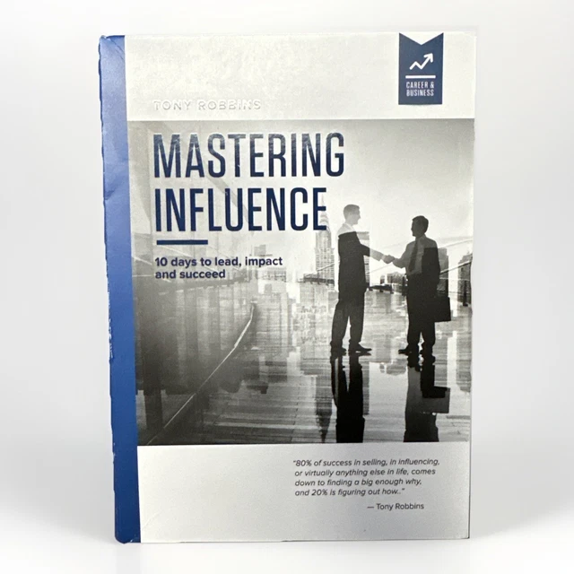 TONY ROBBINS MASTERING Influence 10 Day System 12 CD Set
