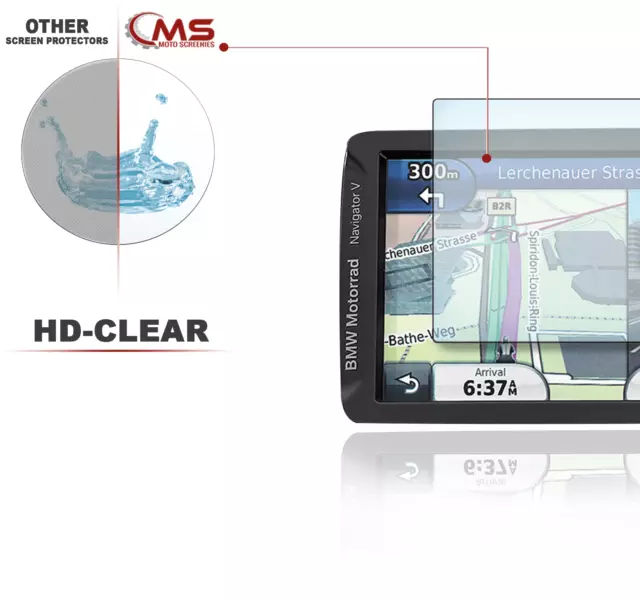 2x Affichage Tachoschutzfolie Protecteur D'Écran D'Origine BMW Navigator 5 V GPS