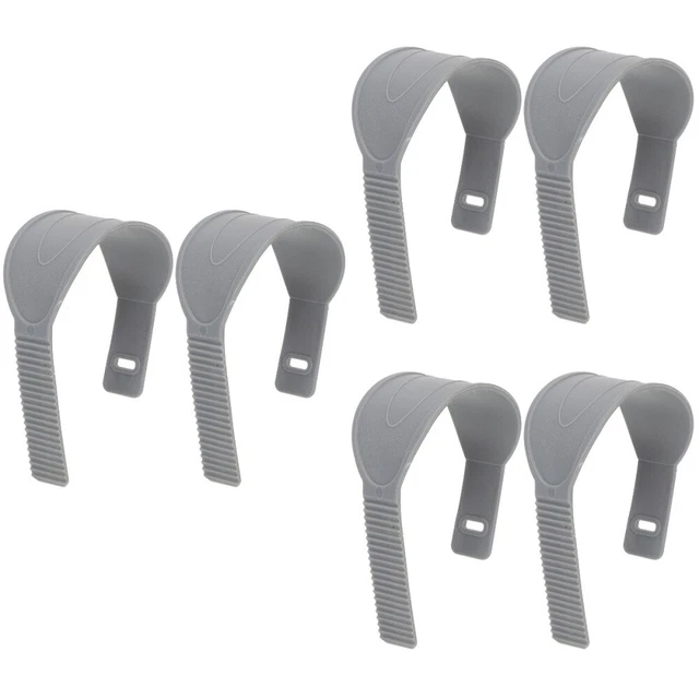 3 Pairs Bike Toe Clips Pedal Strap Bike Pedals Adjustable