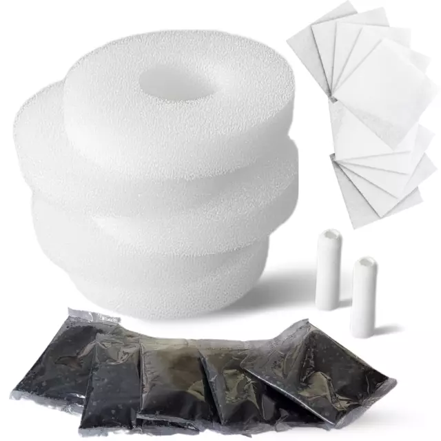 Compatible Avec Biorb Filtre Service Kit Air Pierres Aquarium Propre Lingettes