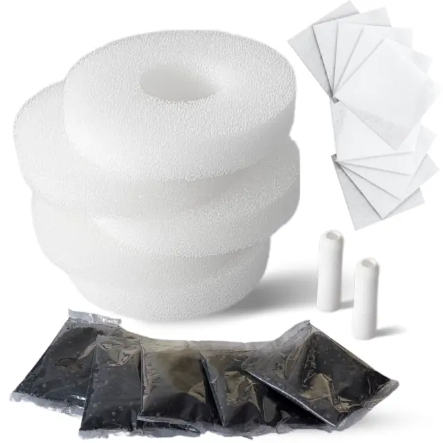 Compatible With Biorb Filter Service Kit Air Stones Aquarium Clean Wipes Package