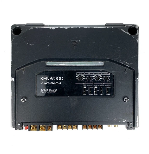 KENWOOD 600w パワーアンプ KENWOOD KAC-8404 パワーアンプ 600W