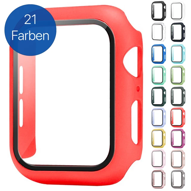 Case für Apple Watch Series 1-8 & SE | Schutzhülle | Cover | Bumper | 360-Grad