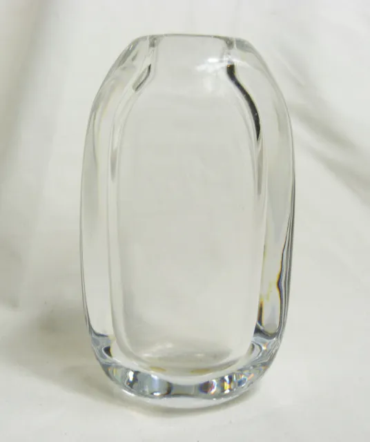 Kosta Boda Art Glass Vase Designed by Goran Wharf Swedich MCM Design