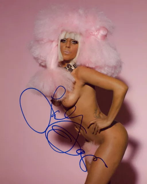 LADY GAGA Signed Photograph - Pop Musician / Singer / Vocalist - preprint