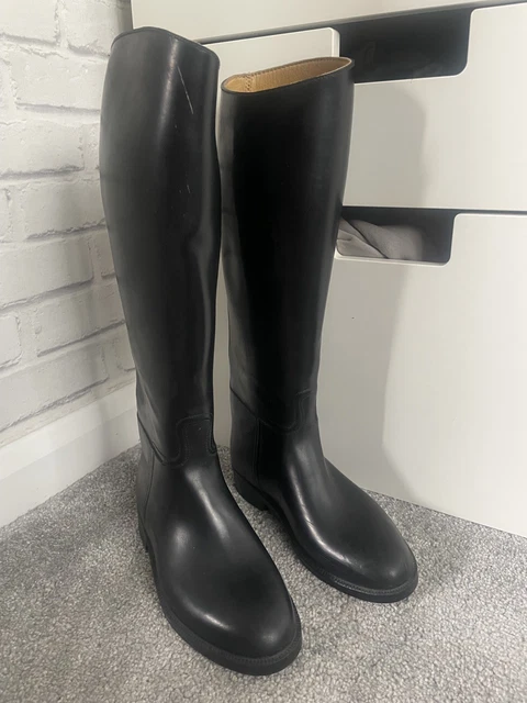 Bottes D'équitation Aigle Saumur - Taille EU 45 / UK 10.5 - En Caoutchouc - Occasion