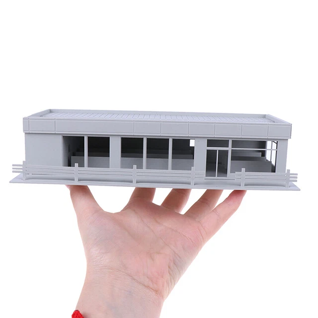 Ho Scale Rack Railway Engine CONVENIENCE STORE MODELS Railway Layout Model Train Engine House HO ...