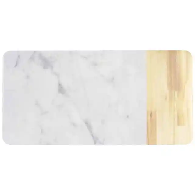 EGS M714RCM-AWC Sierra Faux Wood and Marble 14.25 Serving Board"