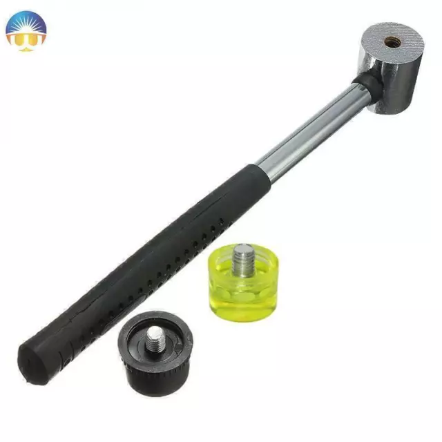 Double Face Mallet 35mm/40mm/45mm Soft Rubber Hammer Nylon Head  Window Mallet