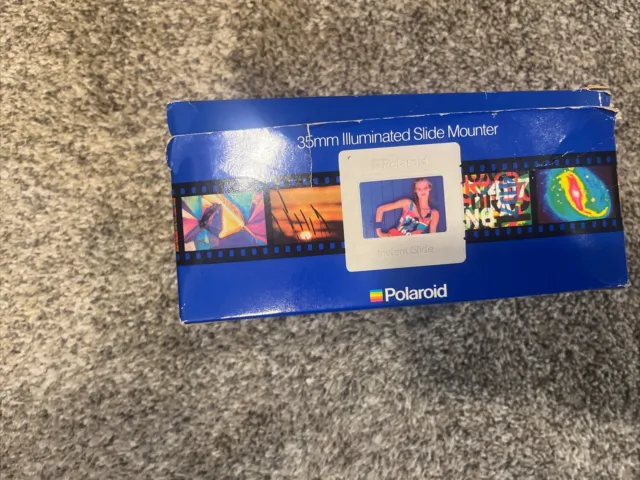 Polaroid 35mm Illuminated Slide Mounter  *NOS*        #4808