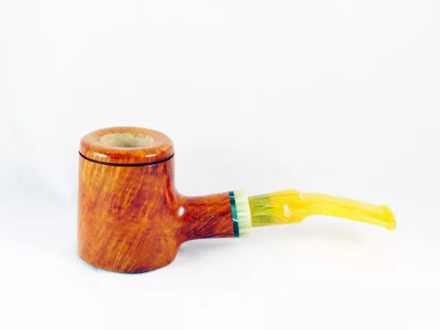 PIPA STEFANO SANTAMBROGIO RADICA liscia FP Tobacco Pipe pipa 9mm filter pfeife