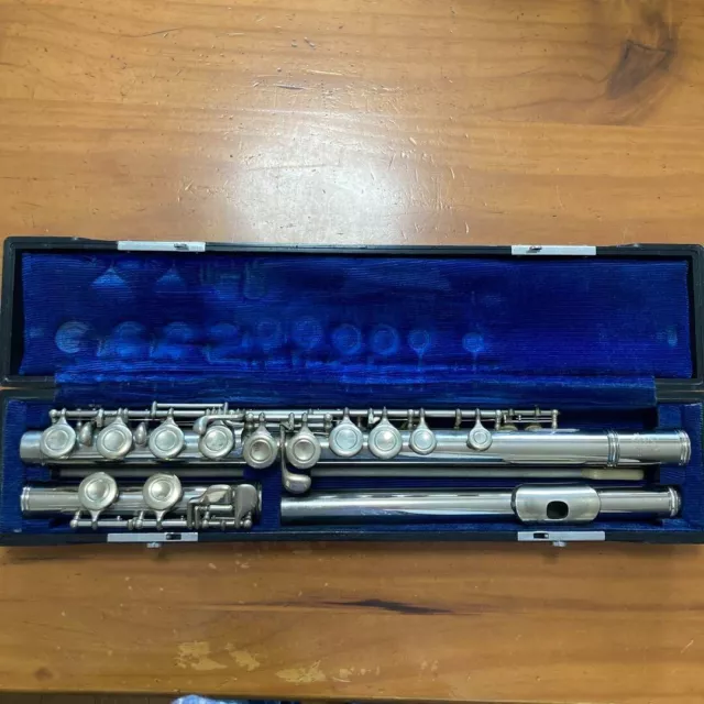 YAMAHA YFL-23 Flute Second hand NICKEL SILVER INSTRUMENT with case