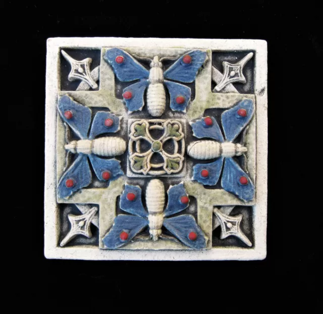 Butterfly  Garden  Arts & Crafts Gothic Ellison Tile