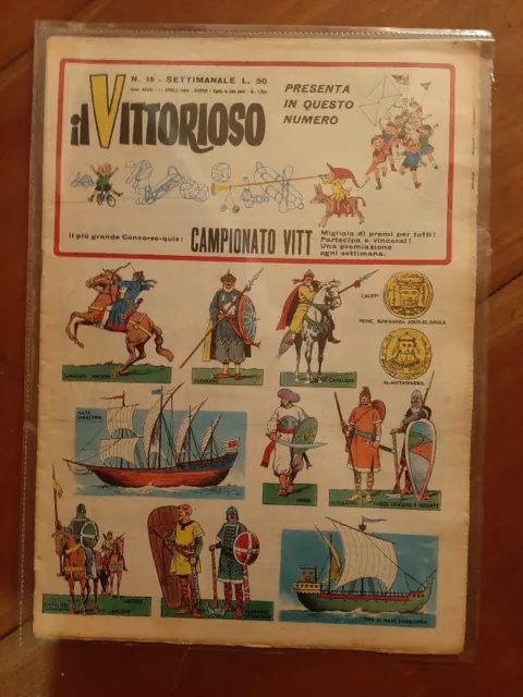 IL VITTORIOSO Ed.AVE.Mancolista RARISSIMI. 1950-64.NON ACQUISTARE DIRETTAMENTE