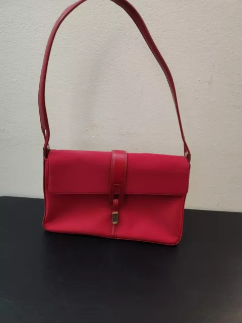 City DKNY Women's Medium Handbag Purse Shoulder Bag Fashion Red - New