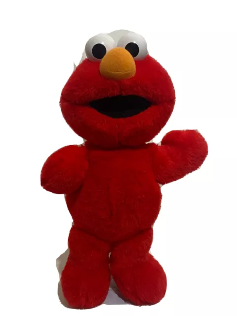 Fisher  Price Sesame Street 1997 Vintage Tickle Me Elmo Talking Plush Doll