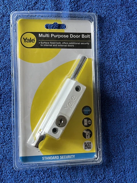 Yale P124 Multi-Purpose Door Bolt Chrome (P-124-WE)