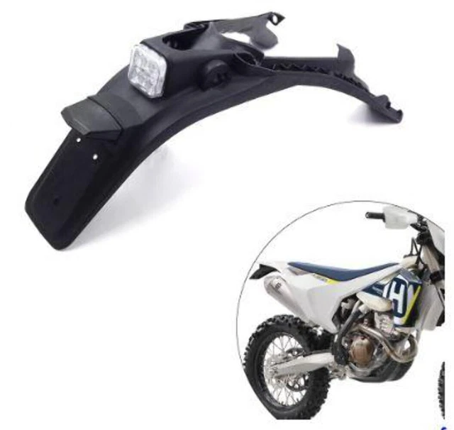 Supporto Targa E Codino Posteriore Yamaha WR250F / WR450F 2007-2024 - Porta Targa Con Luce E Parafango - Foto 4