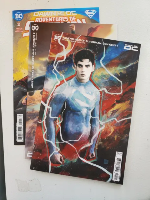 Adventures of Superman Jon Kent #1,2,2 Cover C Da Silva DC 2023 NM+