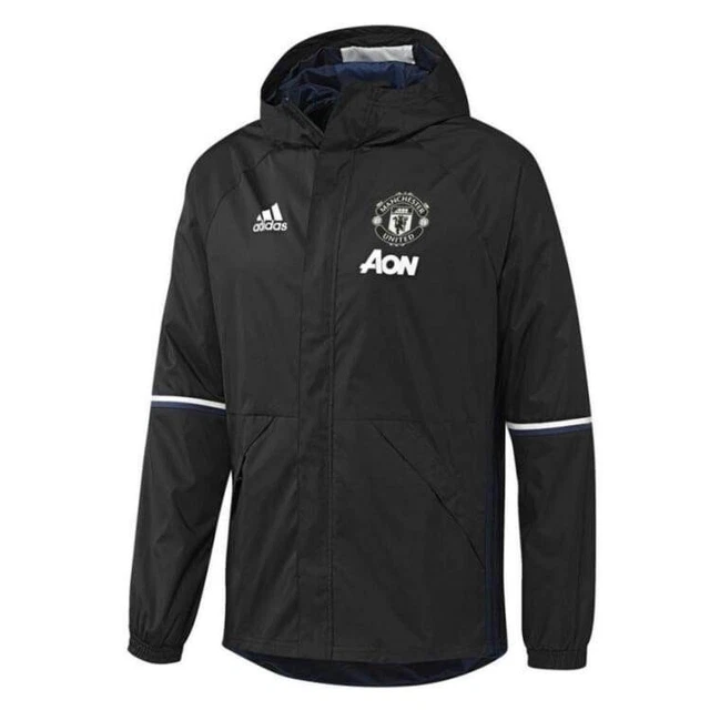 MANCHESTER UNITED PLAYER Issue Training Waterproof Top Adidas