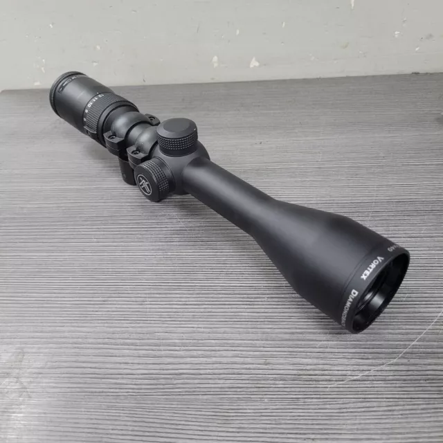 vortex diamondback 4-12x40 rifle scope HUNTING SCOPE W RINGS