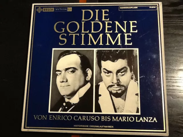  "DIE GOLDENE STIMME"  LP Sonderedition von DECCA Historische Originalaufnahmen,