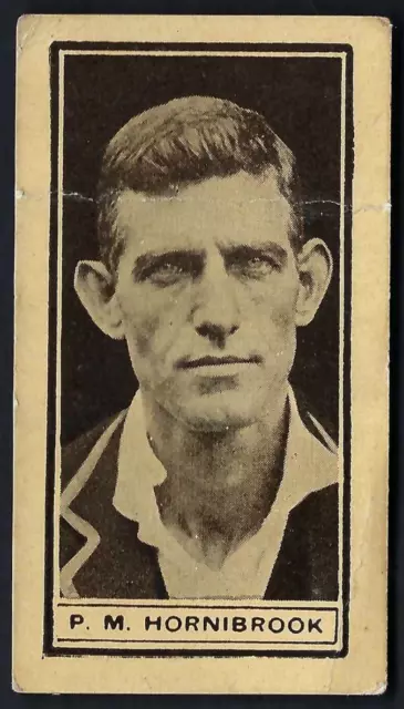Thomson - The World's Best Cricketers (Mauve) - #6 P M Hornibrook, Queensland