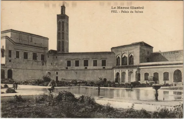 CPA AK FEZ palais du Sultan MAROC (23990)