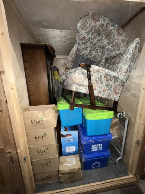 Abandoned Storage & House Clearance container 250 Cubic Square Ft Collect Poole