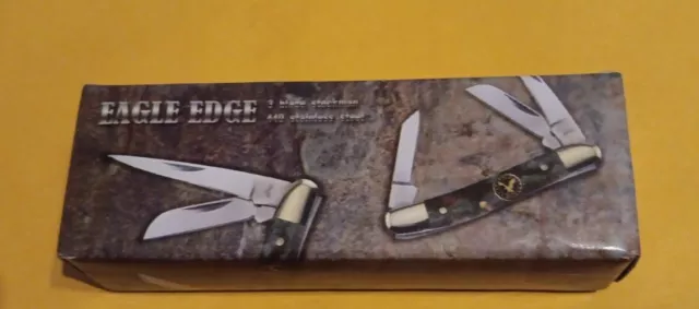 KENTUCKY CUTLERY COMPANY 2 PIECE KNIFE SET - 71023 STAINLESS STEEL
