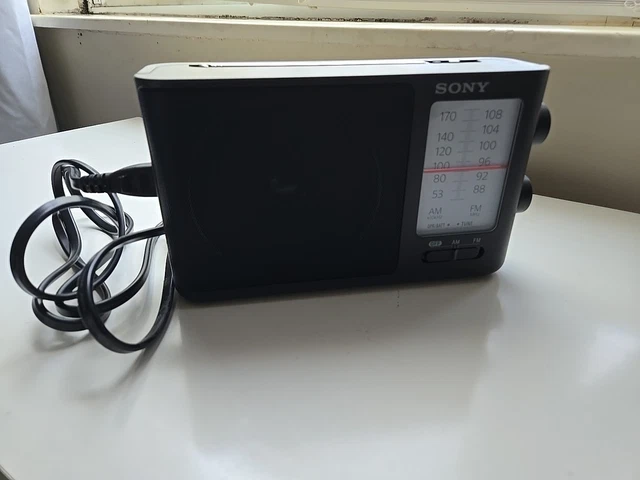 SONY ICF-506 ANALOG Tuning Portable FM/AM Radio $39.99