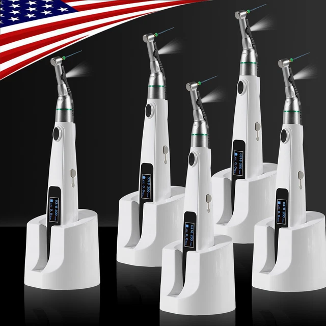 Woodpecker Picchio Dentale Endo Motore Wireless – Contra Angolo Ricorrente/lima, Con Alimentatore