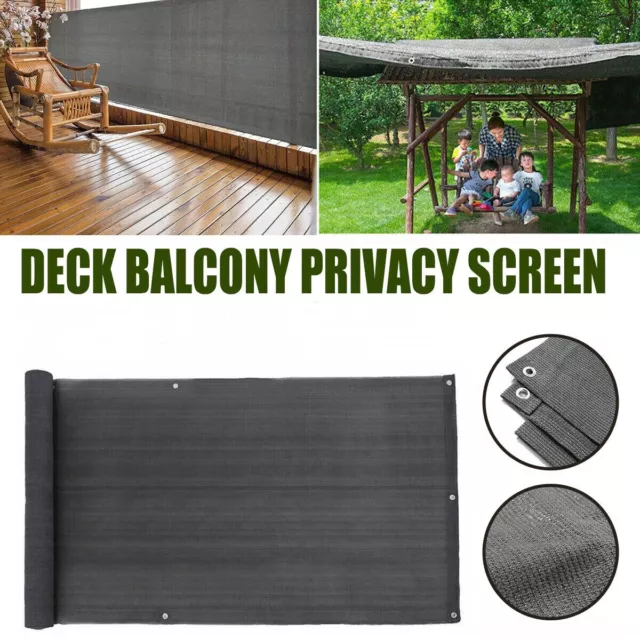 5M Privacy Garden Screen Fence Cover Netting Panel Balcony UV Protection Shade 3