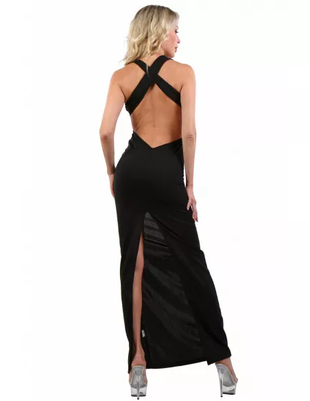 Vestito sales scollato dietro