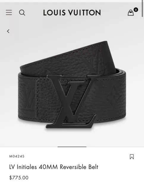 Louis Vuitton LV Pyramide 40MM Belt - Vitkac shop online