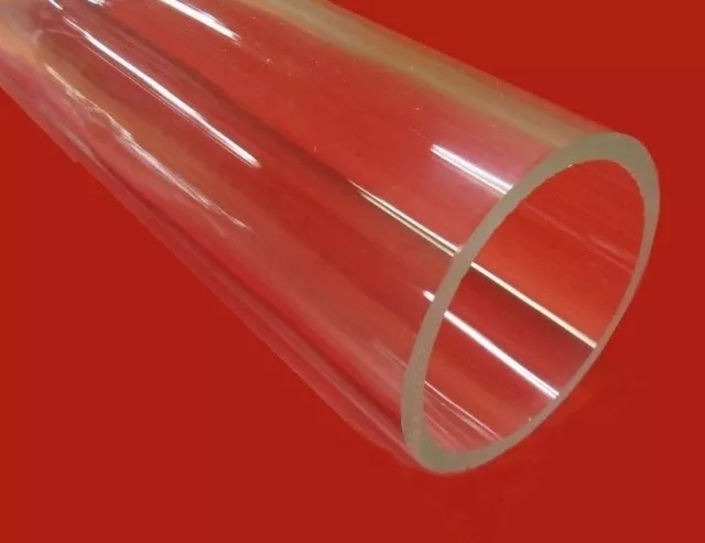 Acrylic Tube Clear Extruded  4.00" OD x 3.50" ID x .250" Wall x 72" Length