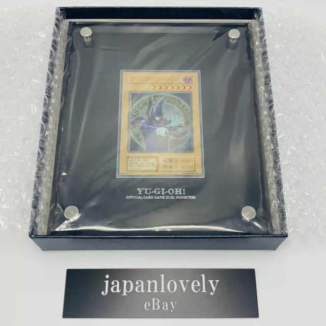 Yugioh OCG Dark Magician Special Card Stainless Limited To 10000 Pieces Japanese