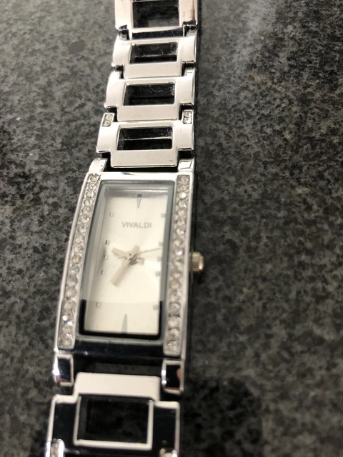 WATCH LADIES Vivaldi Stainless Steel Quartz Watch V0026 10.00