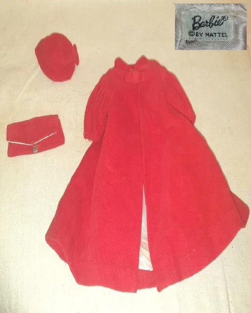 Ensemble idéal pour poupée Tammy, pull Puddle, complet, années 1960