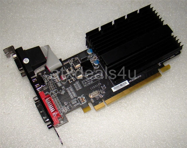 XFX HD-645X-ZQ ATI Radeon 1GB DDR3 HDMI DVI VGA PCI-E Graphics Video Card