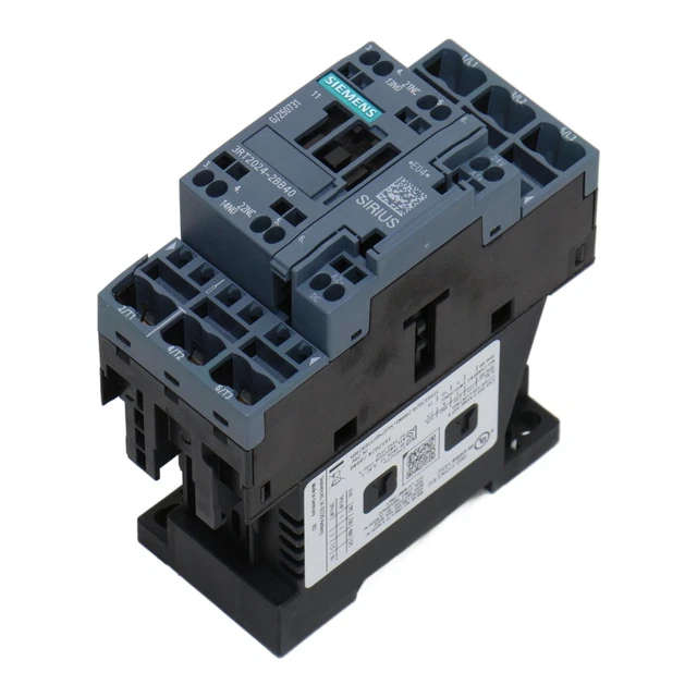 Lot De 2 Contacteurs Siemens 3RT2024-1AK60 – 3 Pôles, Expédition Rapide