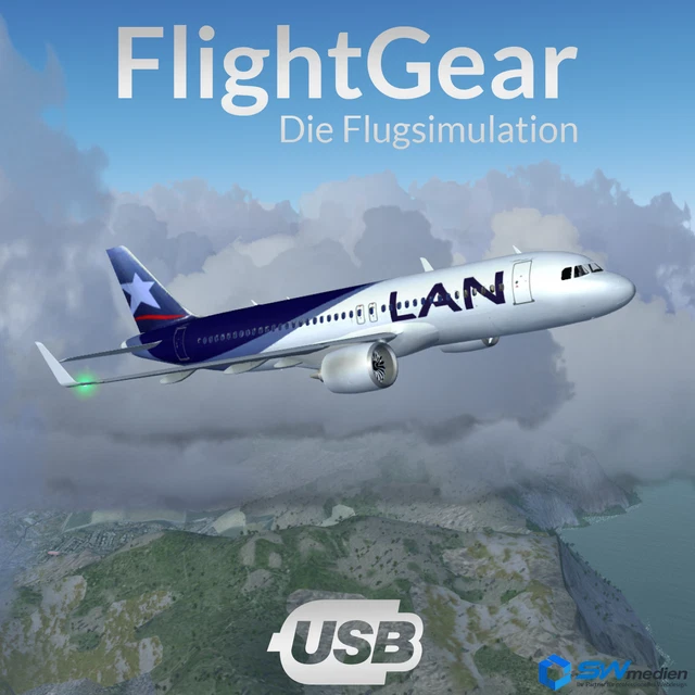 FLIGHTGEAR - DIE Simulation - Pc Usb Flugsimulator Flight Gear Boeing ...