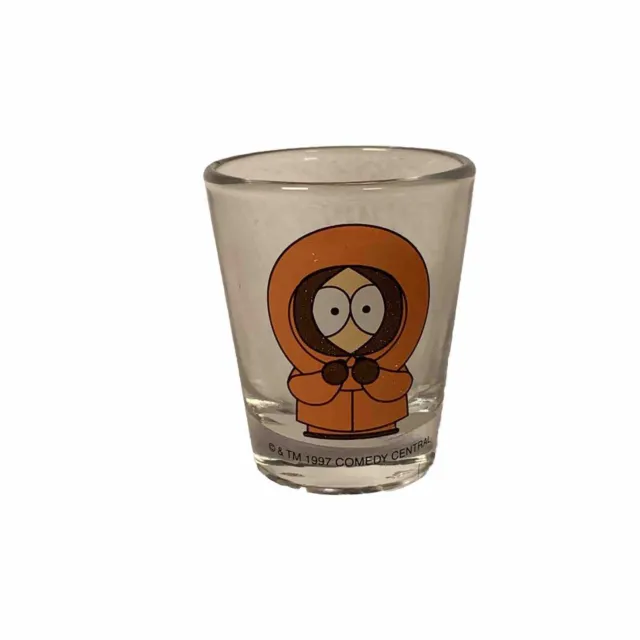 South Park Kenny Shot Glass Comedy Central 1997 Vintage 90s Cartoon Character