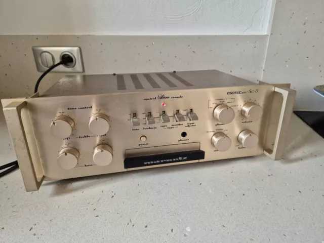 Préampli Hifi MARANTZ ISOTEC SC-6 stereo control  pre amplifier high end -