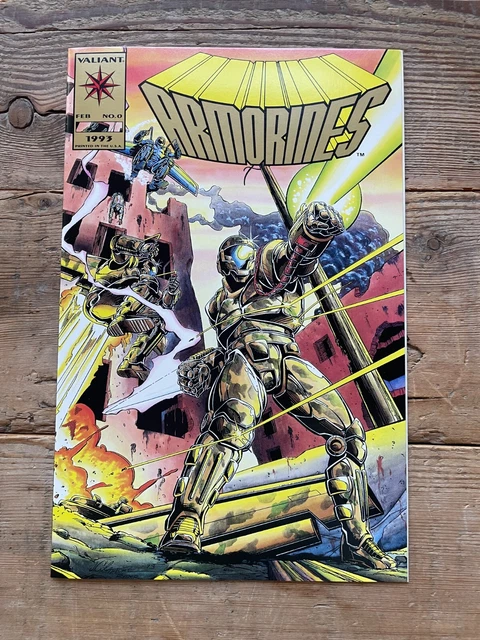 Armorines # 0 NM GOLD VARIANT Valiant Comic Book 1st Print Bloodshot Rai 3 J873