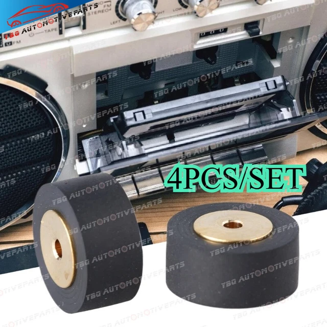 1 Pz 5. 5 Puleggia In Gomma Con Rullo A Pizzico Per Registratore A - Foto 2