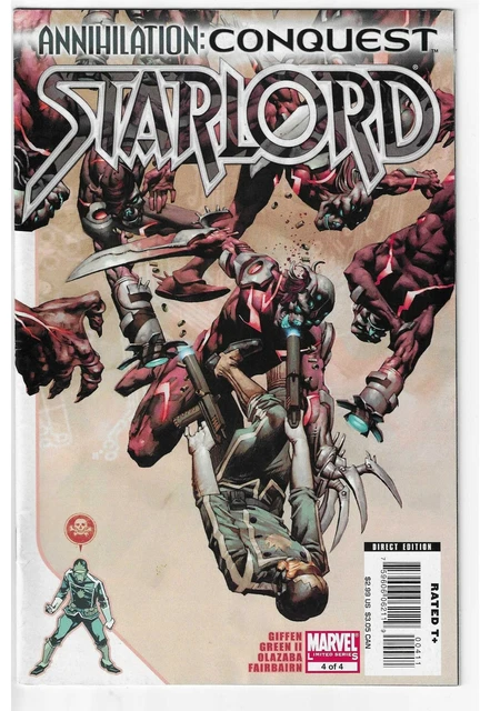 Annihilation Conquest Star Lord #4 (2007)