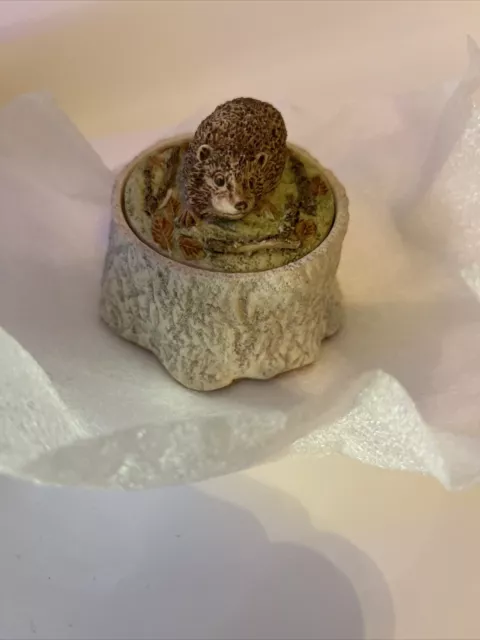 Handcast Designs Hedgehog Trinket Pot - New